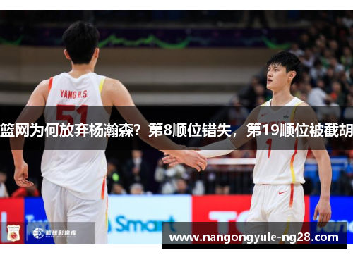 篮网为何放弃杨瀚森？第8顺位错失，第19顺位被截胡